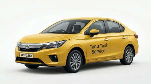 Honda City Sedan Taxi Jaipur Airport Transfer at ₹12/km