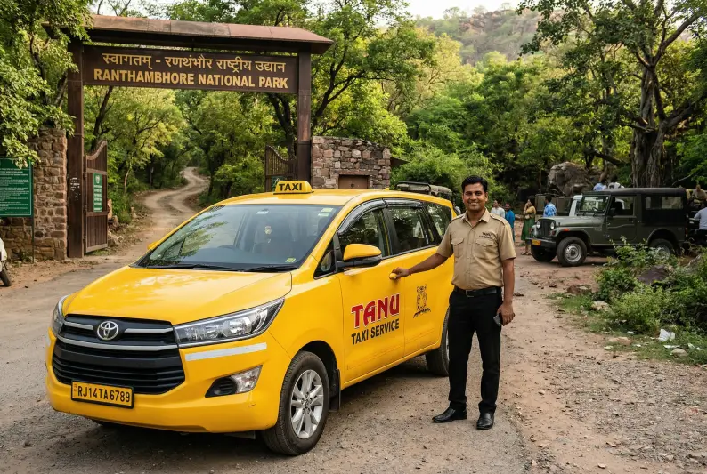 Ranthambhore National Park Tour by Taxi from Jaipur