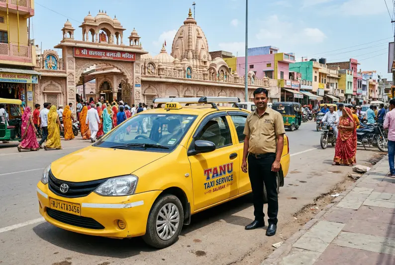 Salasar Balaji Temple Tour Taxi Service from Jaipur